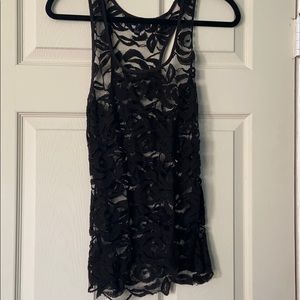 Black Tank Top by Aqua